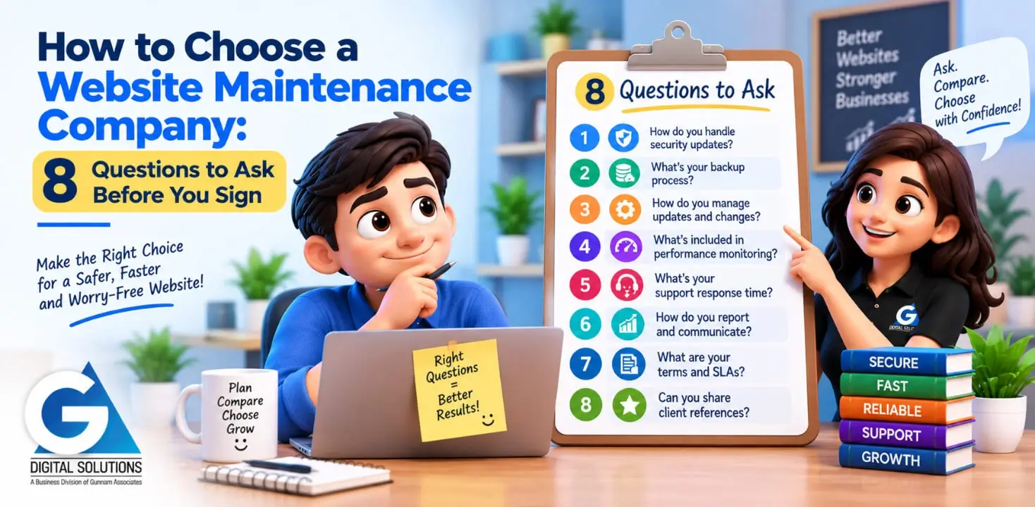 How to Choose a Website Maintenance Company